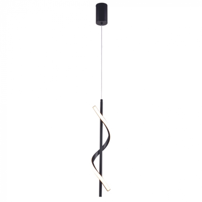 Pendente Sindora 10 watts 3000K Metal Preto e Silicone 400x120x120mm QD05304

