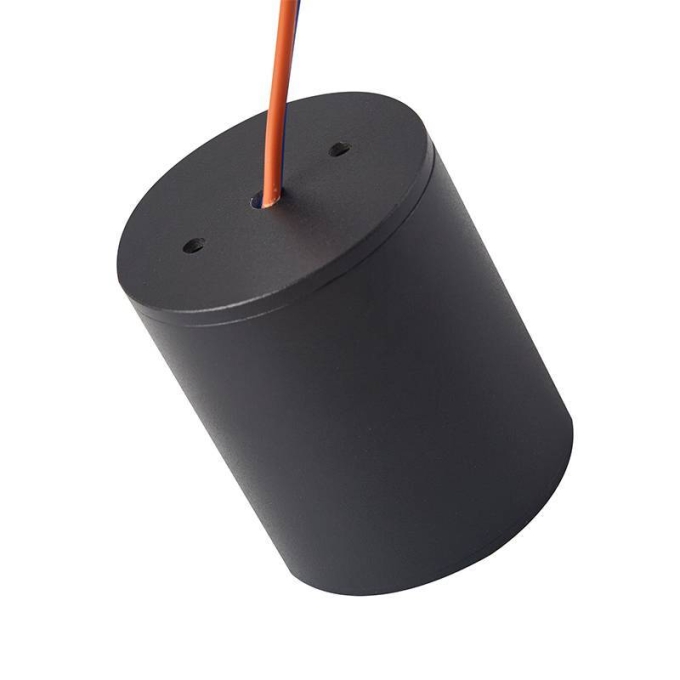Mini Spot Sobrepor Nordecor Klor GR Redondo 5 watts 3000K 24° Preto Ø45x47mm Bivolt 6592