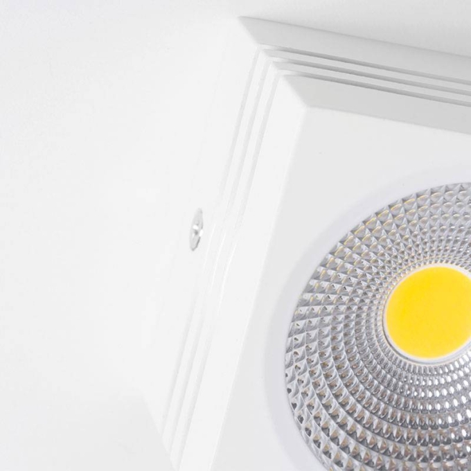 Spot Sobrepor Nordecor Viena 10 watts 3000K Branco 60x80x80mm 6142