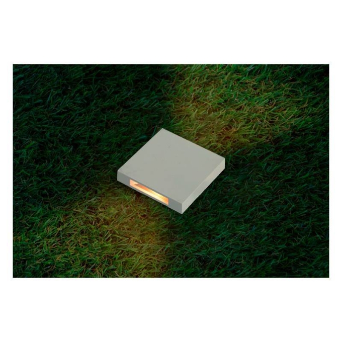 Embutido de Solo Nordecor Eran 1 watts IP67 3000K Branco Bivolt 55x55x90mm 6409