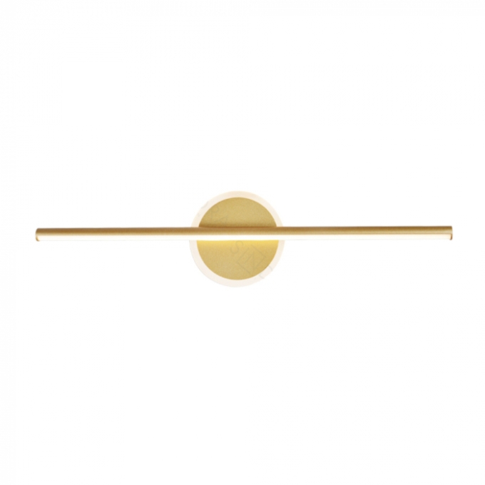 Arandela Sindora 15 watts 3000K Metal Dourado e Silicone 140x600mm QB05425
