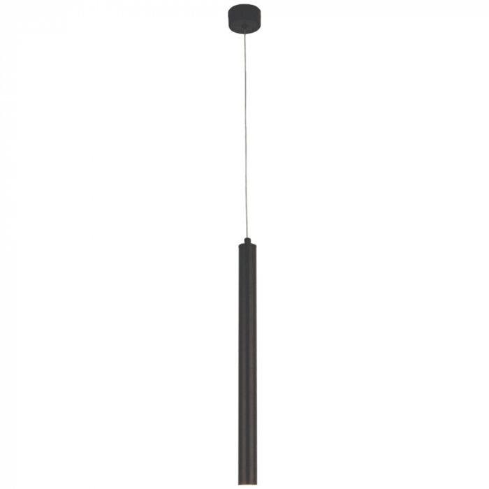 Pendente Sindora 5 watts 3000K Metal Preto e Acrílico Ø32x400mm QD05154