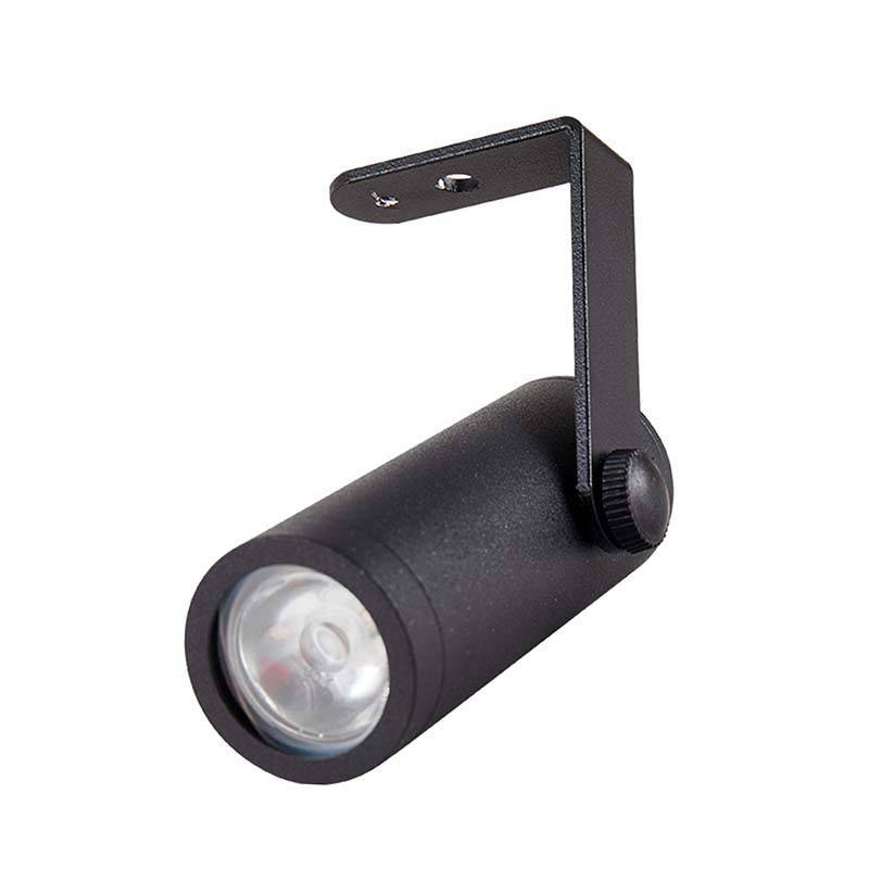 Spot Sobrepor Nordecor Gair 3 watts 3000K 15° Preto IP66 Ø25x80mm 6495