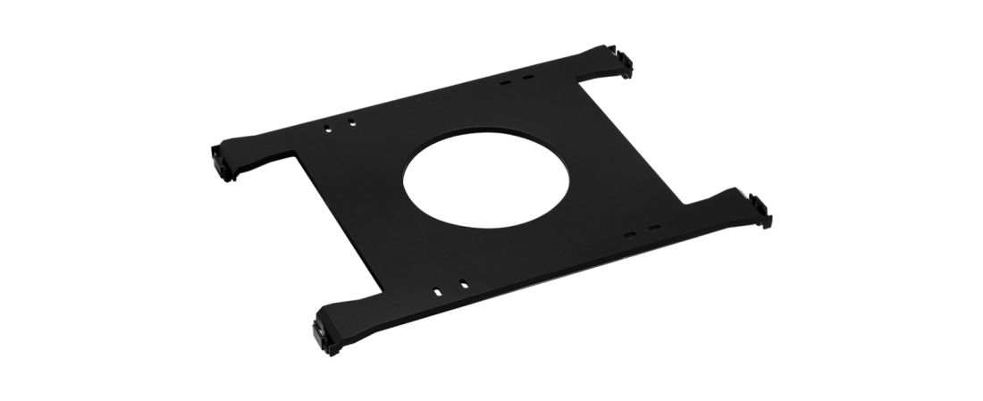 Plafon Sobrepor Stella Deep Preto Recuado 28 Watts 4000K 350x350mm STL23905PTO/40
