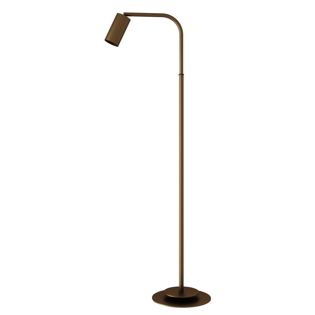Coluna Foco Metallo Bari Articulada 1L GU10 250x385x1250mm CO 315
