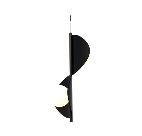 Pendente Fox Lustres Madeira Madame 2L E27 650x300x330mm 1306