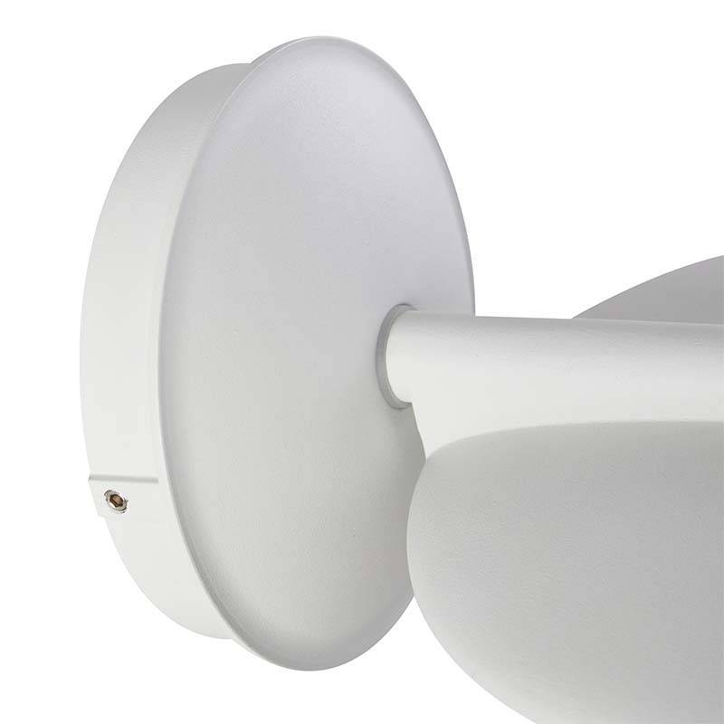 Arandela Nordecor Pyana 10 watts 3000K Branco IP65 Ø160x200mm 2855