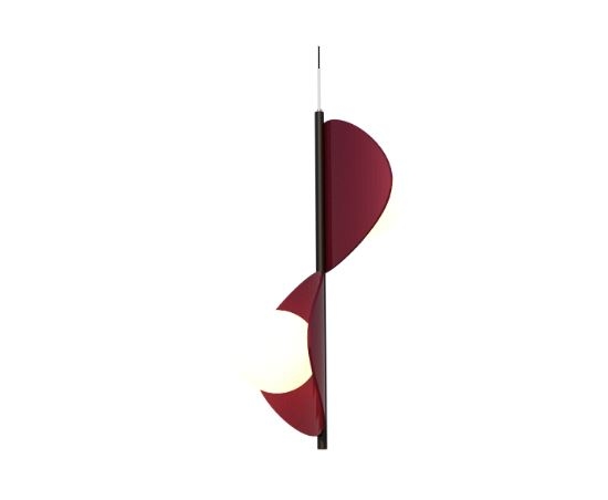 Pendente Fox Lustres Madeira Madame 2L E27 650x300x330mm 1306