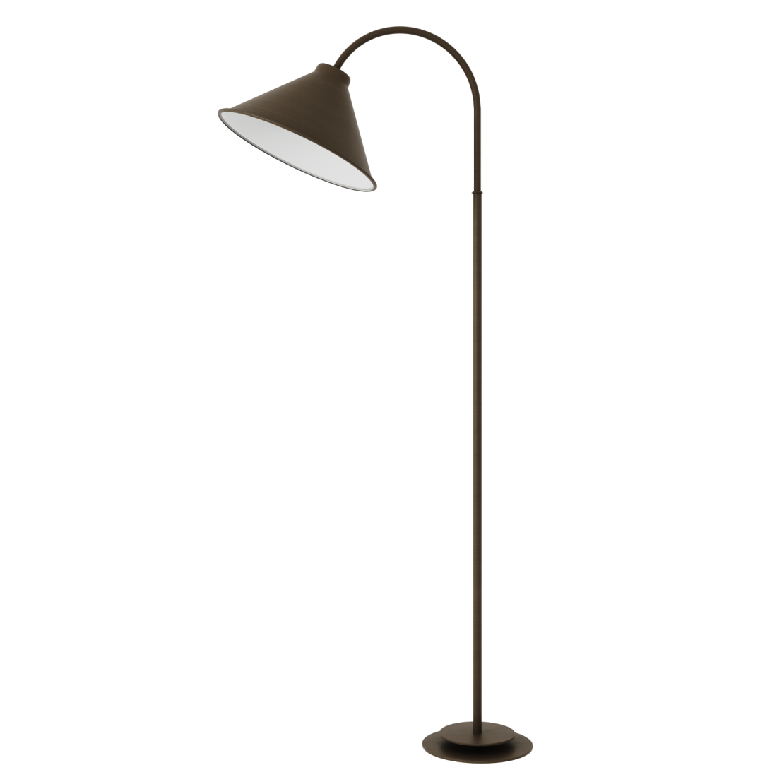 Coluna Foco Metallo Campo Articulada Cúpula Metal 1L E27 CO 301