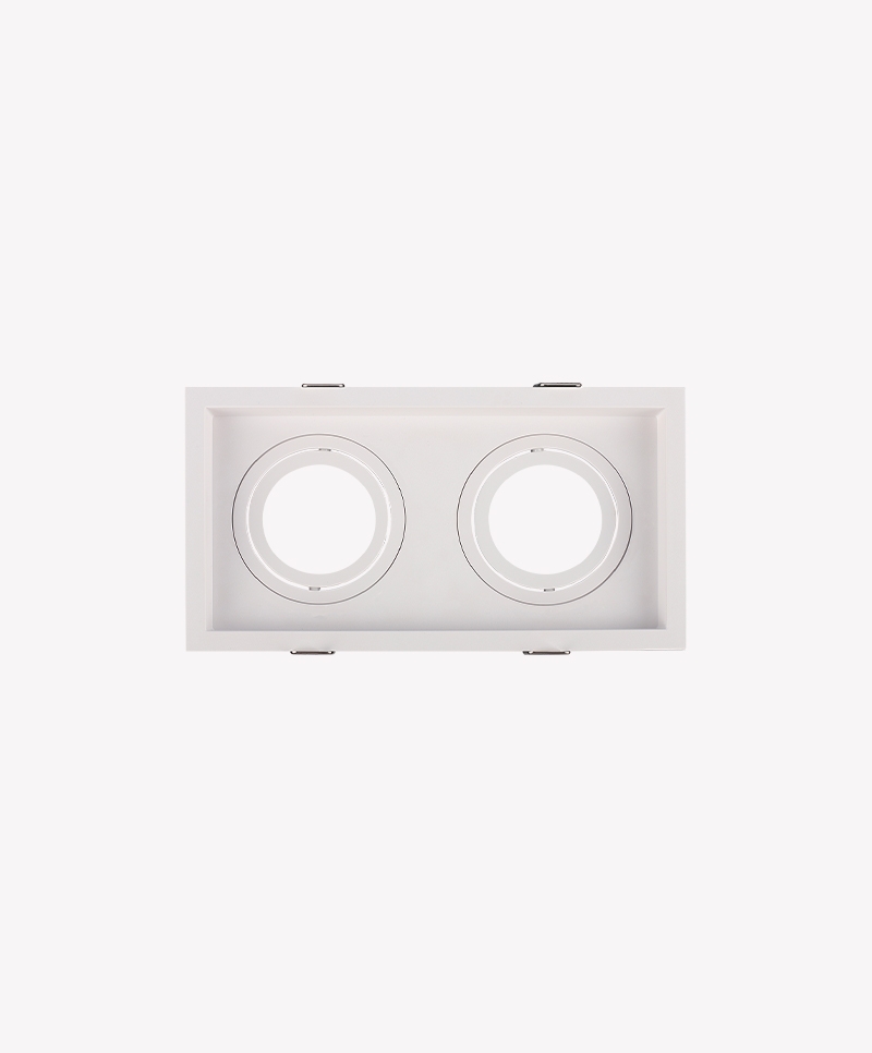 Spot Embutido Duplo Recuado Opus LED 2L Par20 E27 Branco 245x134x37mm OPS 82420