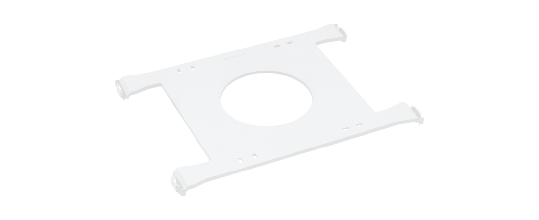 Plafon Sobrepor Stella Deep Branco Recuado 28 Watts 4000K 350x350mm STL23905BR/40