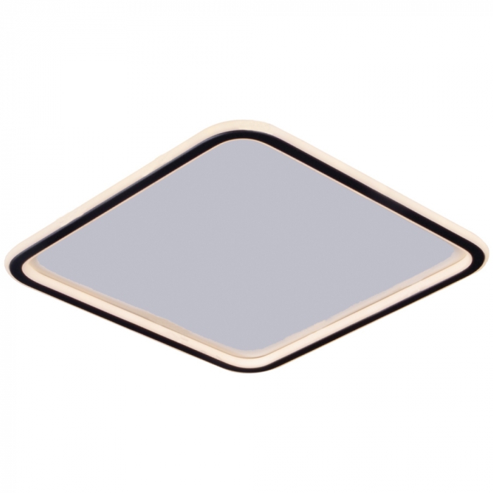 Plafon Sindora 59 watts 3000K Metal Preto Silicone 400mm DCX03115
