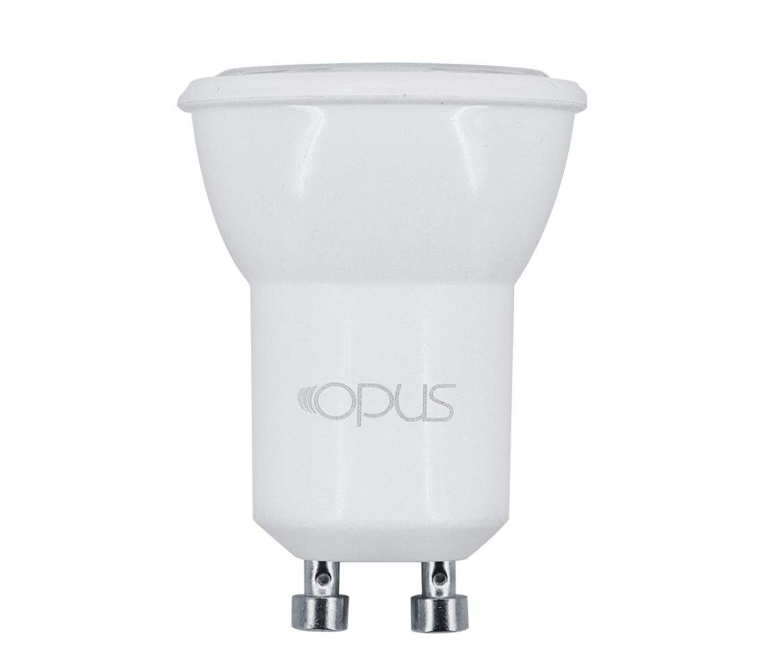 Lâmpada Opus LED Mini Dicroica MR11 3,5 watts IRC95 3000K 36° Bivolt OPS 85889