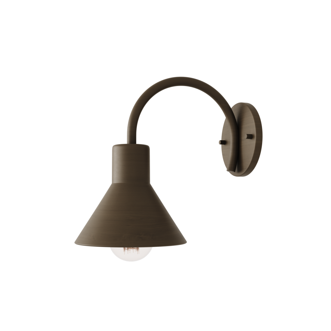 Arandela Foco Metallo Biblioteca 1L E27 230x150x270mm AR 109