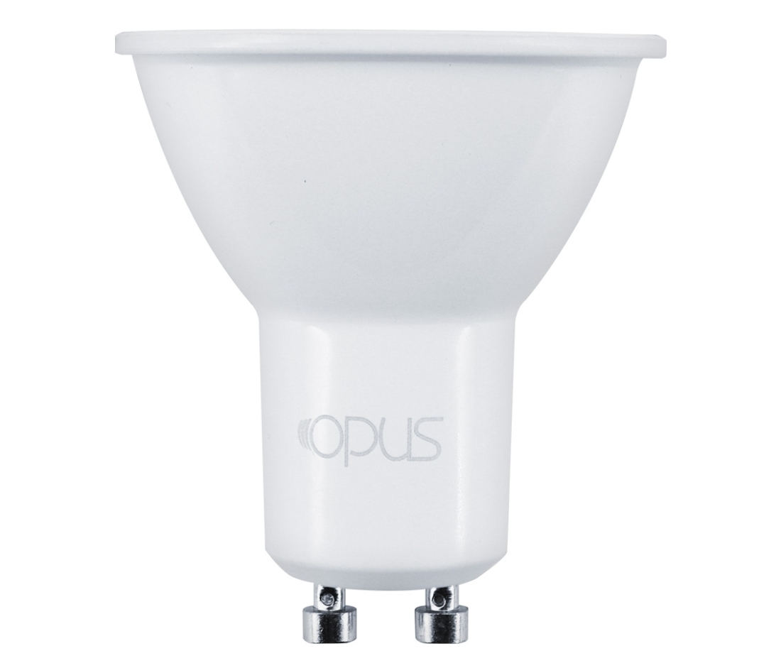 Lâmpada Opus LED Dicroica MR16 4,8 watts IRC95 3000K 36° Bivolt OPS 85933