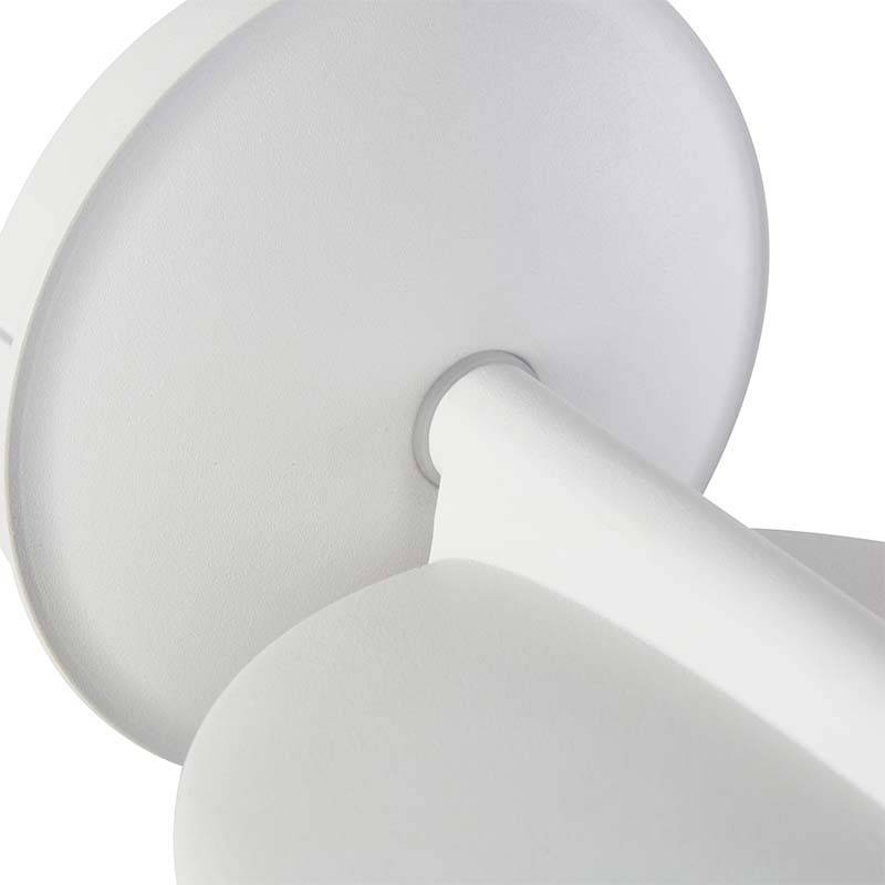 Arandela Nordecor Pyana 10 watts 3000K Branco IP65 Ø160x200mm 2855