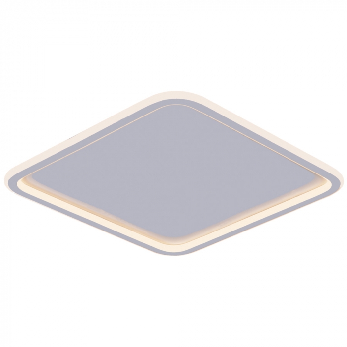 Plafon Sindora 58 watts 3000K Metal Branco Silicone 400mm QX05606
