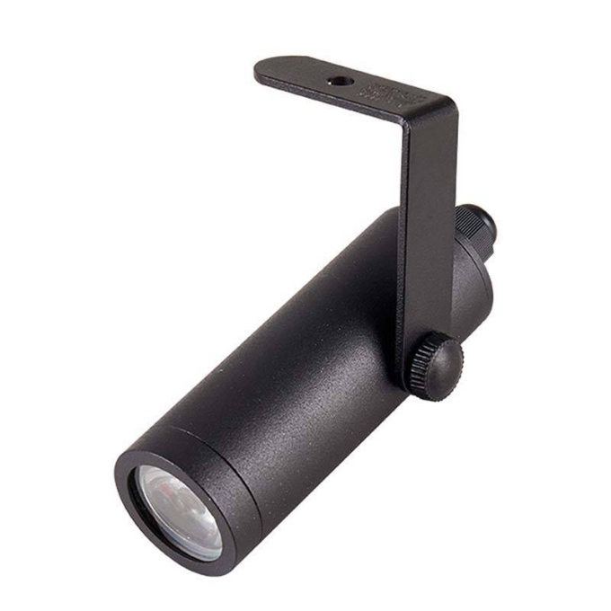 Spot Sobrepor Nordecor Gair 3 watts 3000K 15° Preto IP66 Ø25x80mm 6495