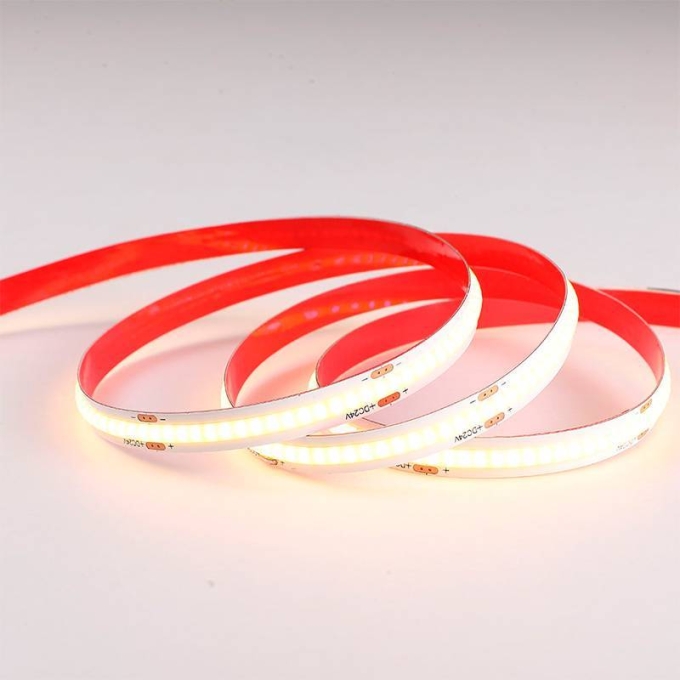 Fita de LED Nordecor 8w/mt 480 leds/mt 12V 4000K 8mm IP20 (Rolo 5 metros) 7198