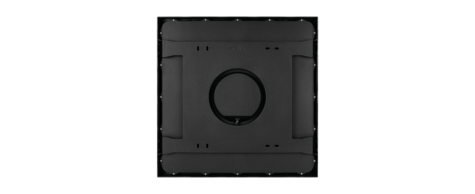 Plafon Sobrepor Stella Deep Preto Recuado 28 Watts 4000K 350x350mm STL23905PTO/40
