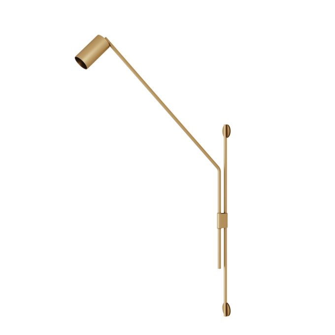 Coluna Foco Metallo Cilindro de Parede com Plug Externo 1L Dicróica Cúpula Ø80mm CO 313