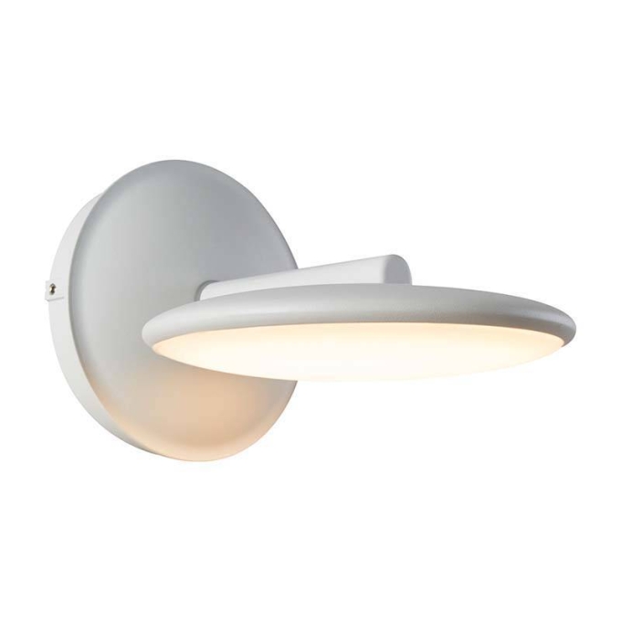 Arandela Nordecor Pyana 10 watts 3000K Branco IP65 Ø160x200mm 2855