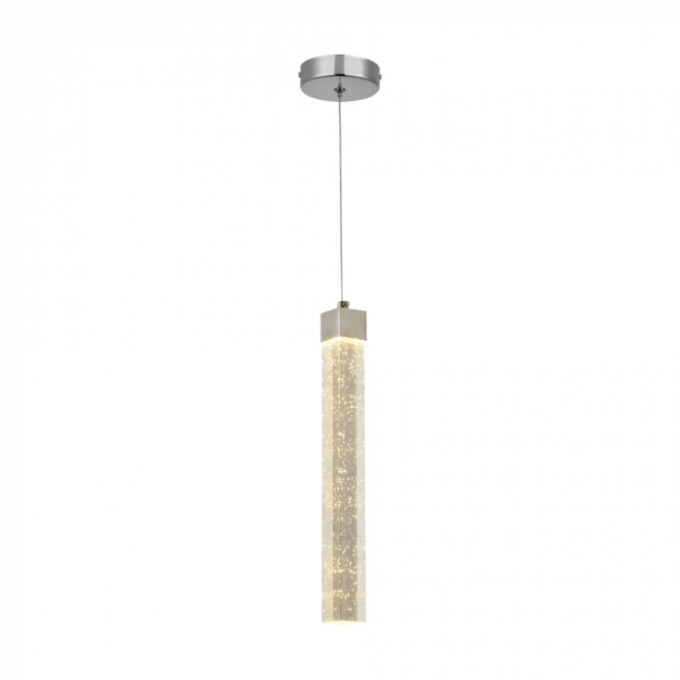 Arandela Sindora Metal Cromado e Cristal 5 watts 35x35x300mm QD05121