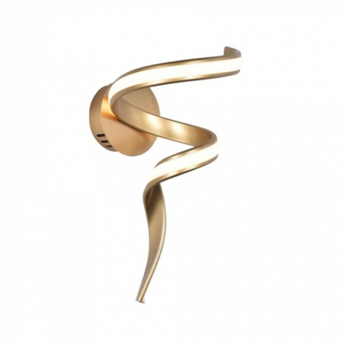 Arandela Sindora 20 watts 3000K Metal Dourado e Silicone 420x240x250mm DCB015045

