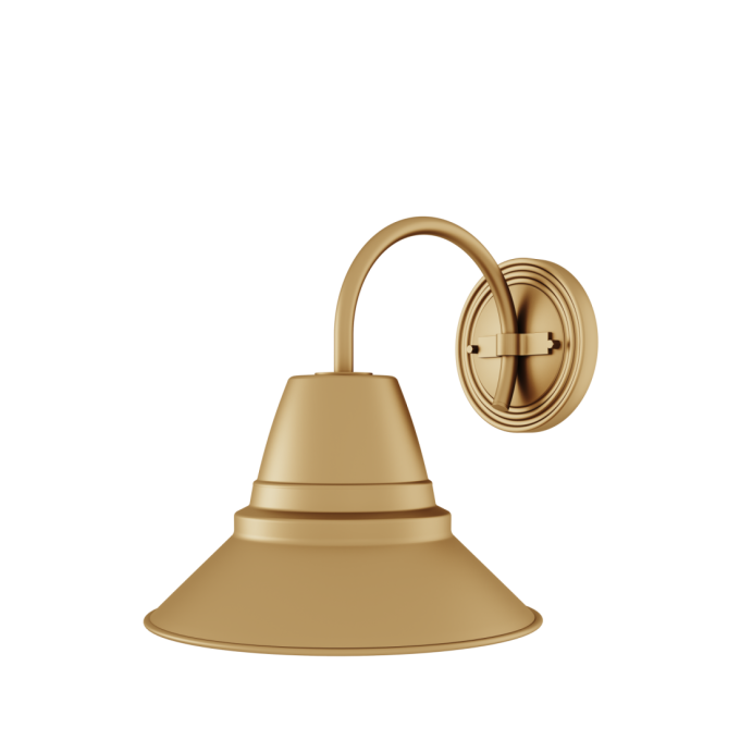 Luminária de Jardim Foco Metallo Mini Cúpula Metal 1L E27 Ø260mm J 004/26