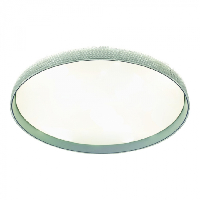 Plafon Sindora 60 watts 3000K 4500K 6500K Metal Cinza e Acrílico Ø400mm DCX02316


