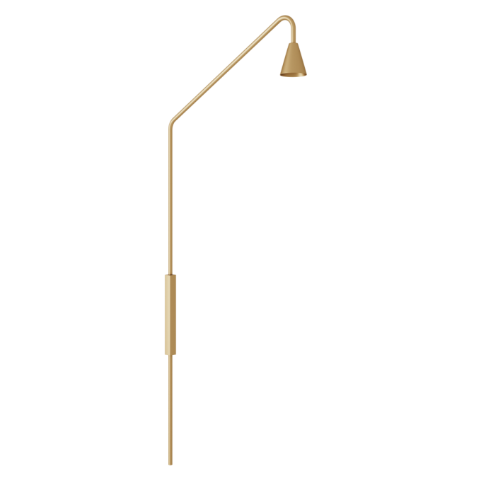 Coluna Foco Metallo Bari Articulada com Plug Externo 1L GU10 550x1350mm CO 316