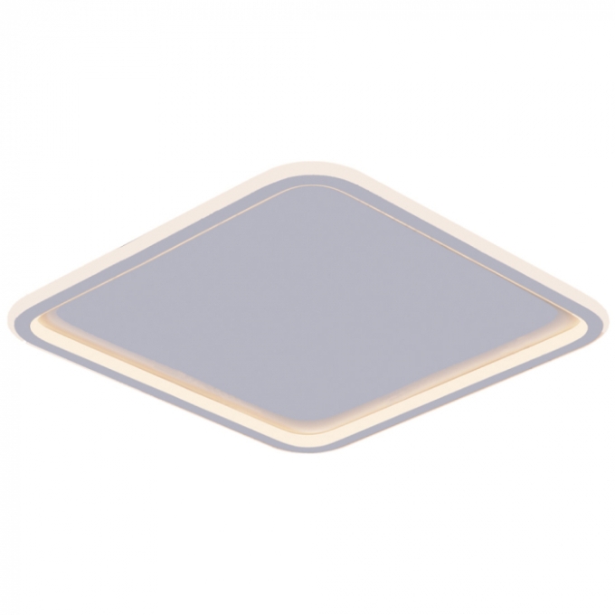 Plafon Sindora 58 watts 3000K Metal Branco Silicone 400mm QX05606

