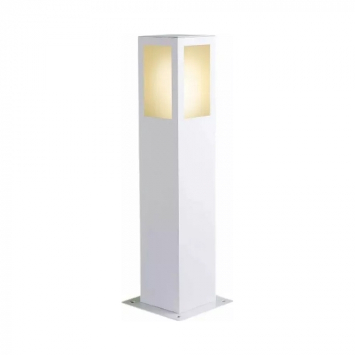 Poste Balizador Ideal Bolt Externo Alumínio e Termoplástico 1L E27 500X100X100mm PA-150