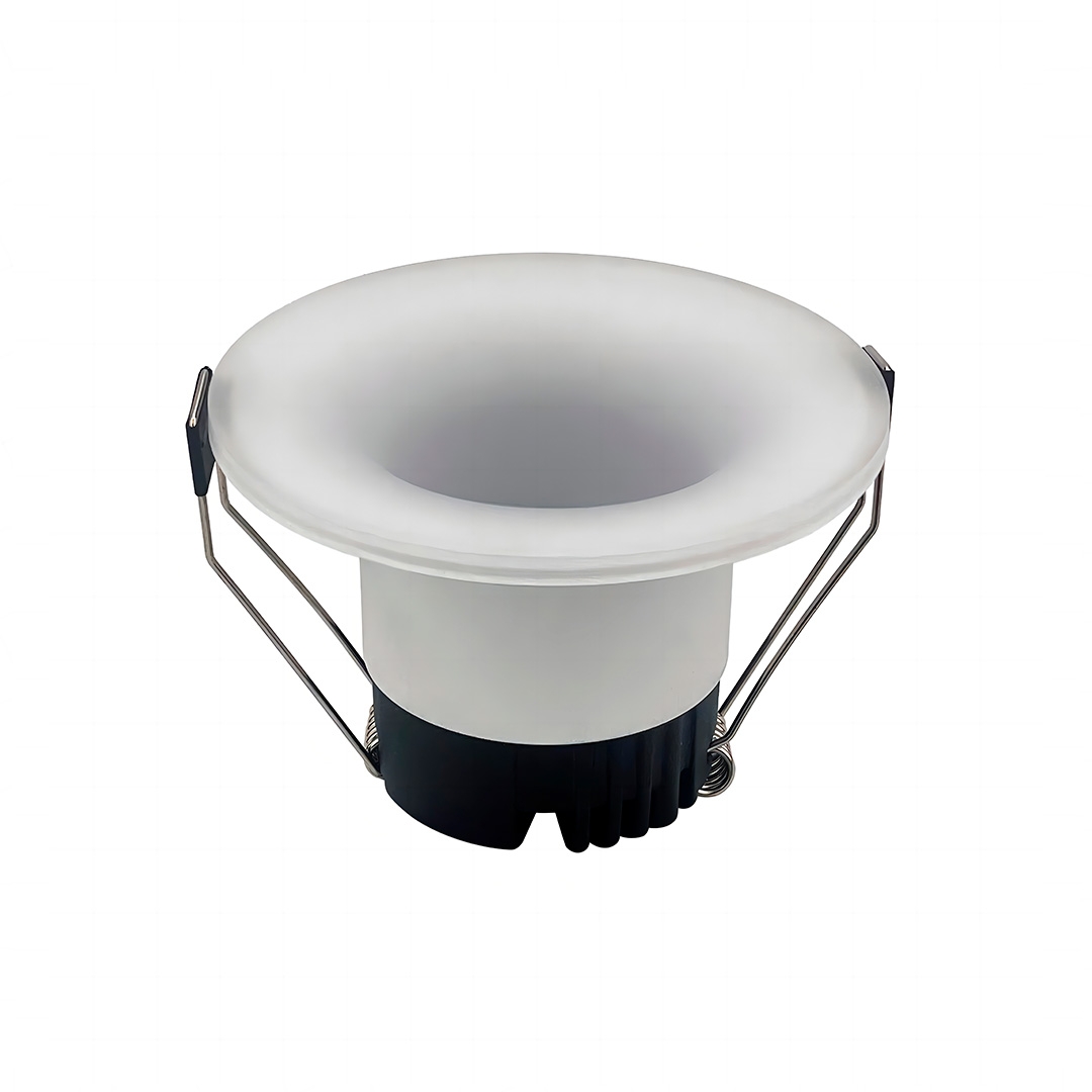 Embutido Nordecor Elton 12 watts 3000K IP20 Branco IRC90 Bivolt Ø120x79x100mm 6550
