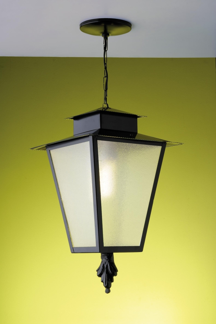 Pendente Ideal Colonial Alumínio e Termoplástico 1L E27 620X270X270mm LA-8-C/G