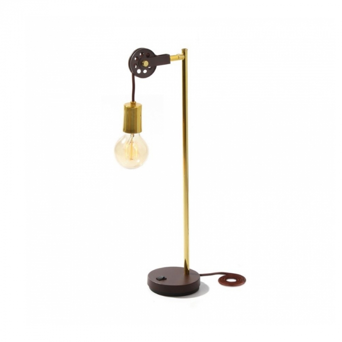 Luminária de Mesa Old Artisan 1L E27 160X120X560mm ABJ-5123