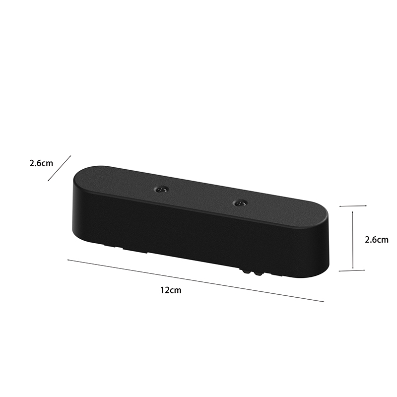 Suporte Embutido para Fonte Magnético Nordecor Kay 48V Preto 120x26x26mm 6571