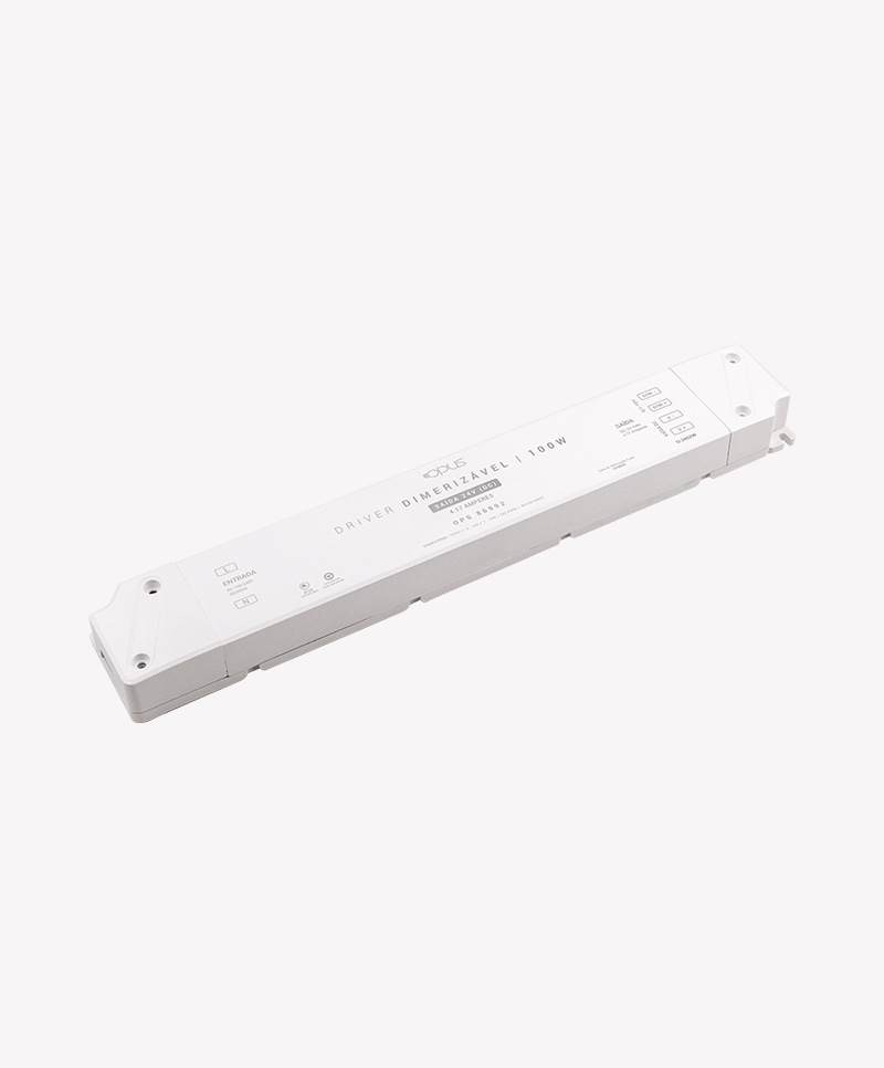 Fonte 24V Opus 100 Watts 4,2A IP20 Dimerizavel 273x43x23mm OPS 86992