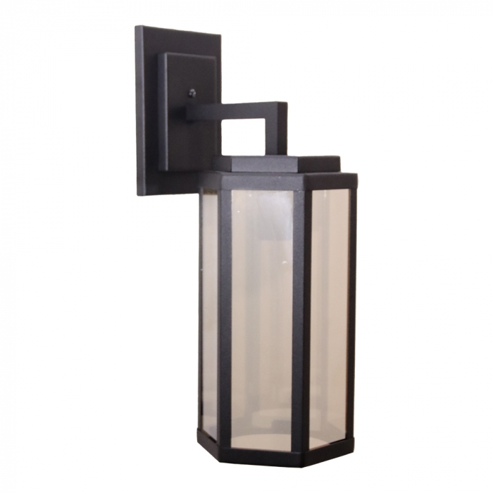 Arandela Ideal Bolt Alumínio e Vidro Espelhado 1L E27 400x160x200mm 263 VE