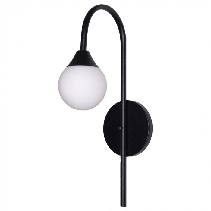 Arandela Ideal Sphera Alumínio e Vidro 1L G9 440x120x220mm A-101
