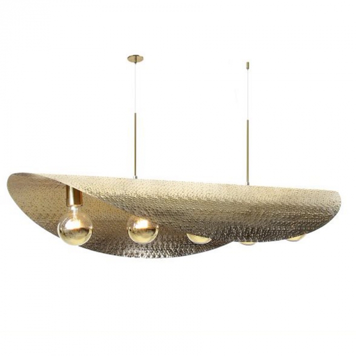 Pendente Old Artisan Wave 5L E27 450X1200X510mm PD-5722