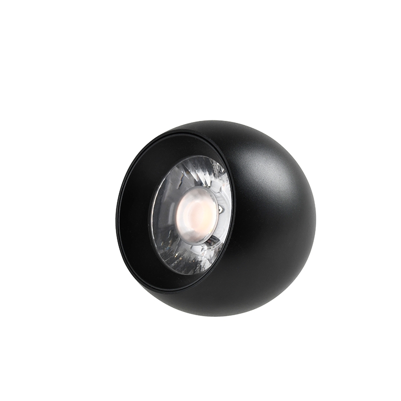 Spot Magnético Nordecor Kay Loz 5 watts 3000K 24° 48V Preto Ø50x35mm 6563