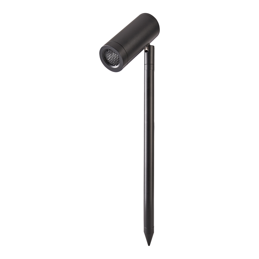 Espeto Nordecor Daya Preto 10 watts 3000K IP67 36° Antiofuscante Bivolt Ø50x400mm 6594
