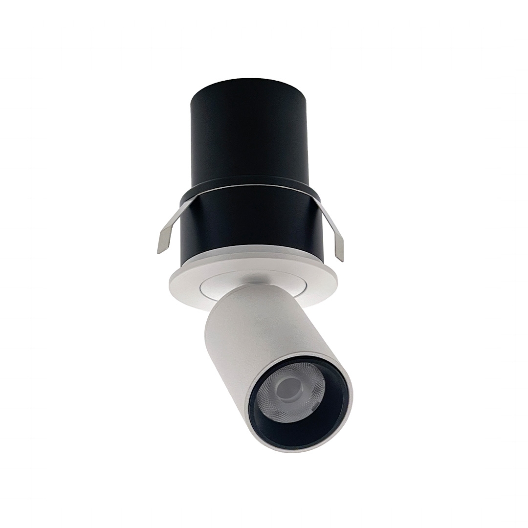 Spot Embutido Nordecor Mali 5 watts 3000K 25° Branco Ø33x55x65mm IRC90 Bivolt 6546