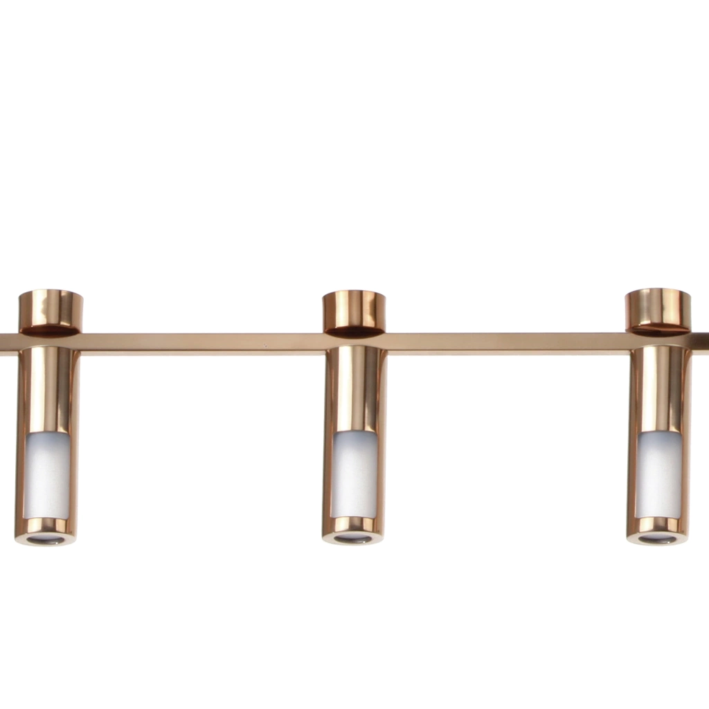 Pendente Old Artisan Pipeline 5L MR11 370x51x1000mm PD-5825