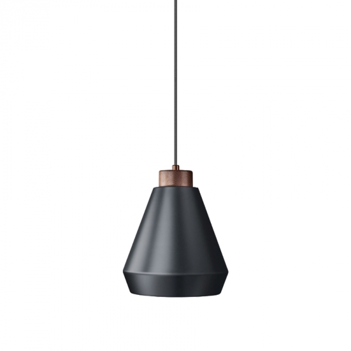 Pendente Flavo Bronzo Metal Preto Texturizado Metal Perfurado Bronze 1L E27 Ø250X286mm FP1070PT