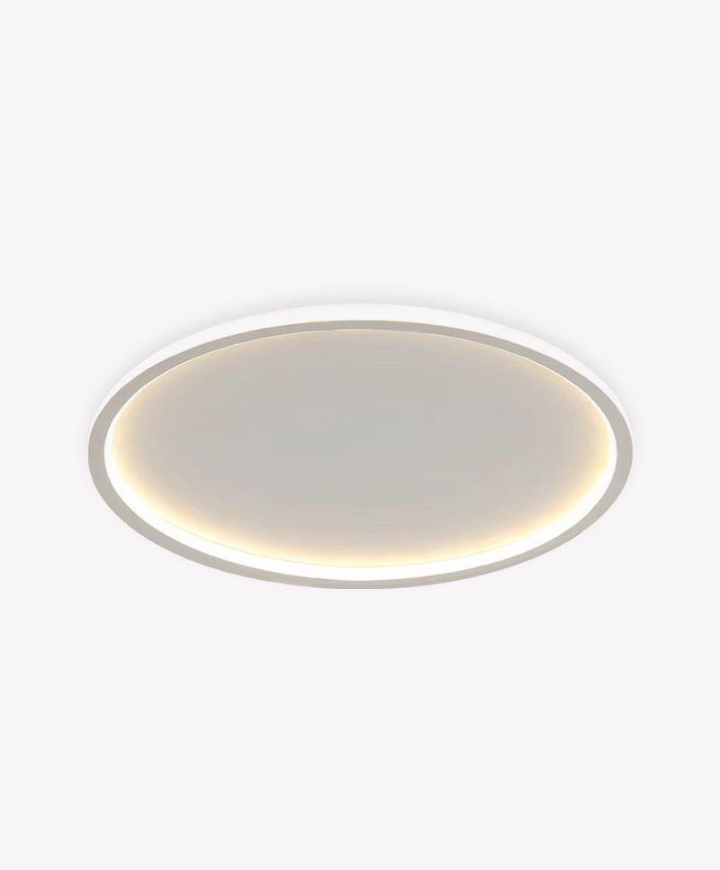 Plafon Opus LED Telaio 20 watts 3000K Bivolt Ø315x45mm Branco OPS 83601