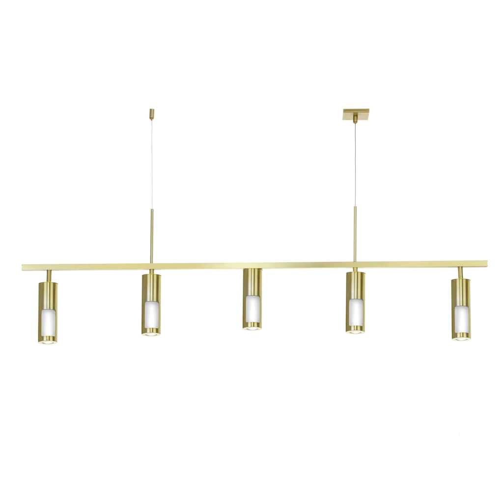 Pendente Old Artisan Pipeline 5L MR11 340x550x1200mm PD-5826
