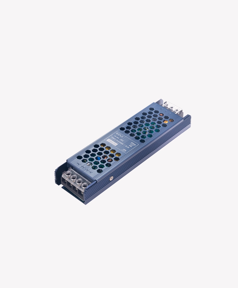 Fonte 24V Opus Chaveada Slim 120 Watts 5A  IP20 Bivolt 185x48x23mm OPS 86893