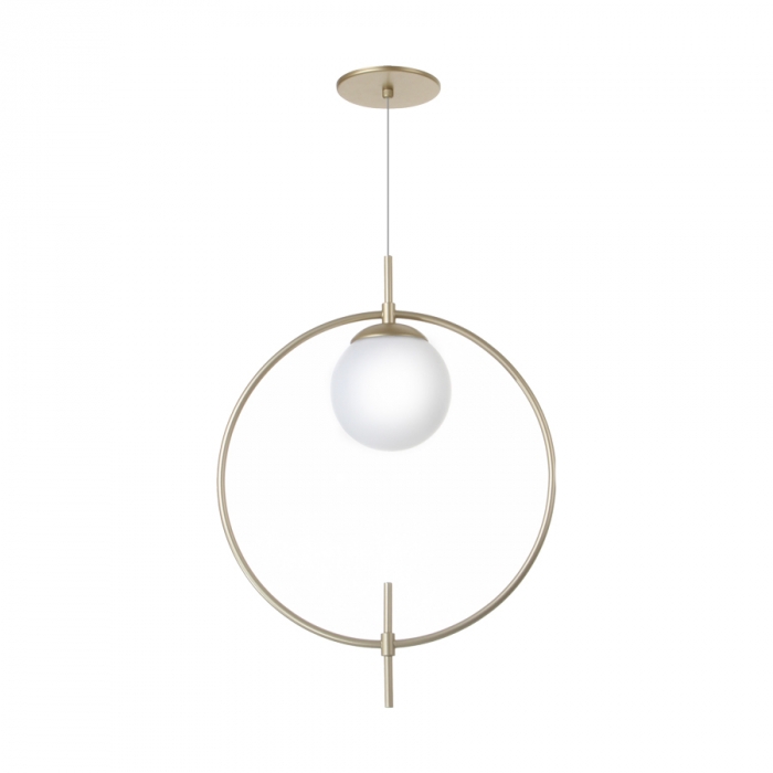Pendente Old Artisan Cerchio 1L G9 340X215X100mm PD-5770